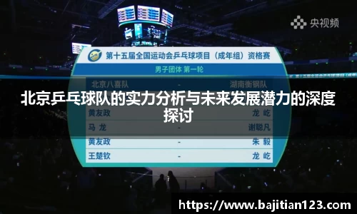 北京乒乓球队的实力分析与未来发展潜力的深度探讨